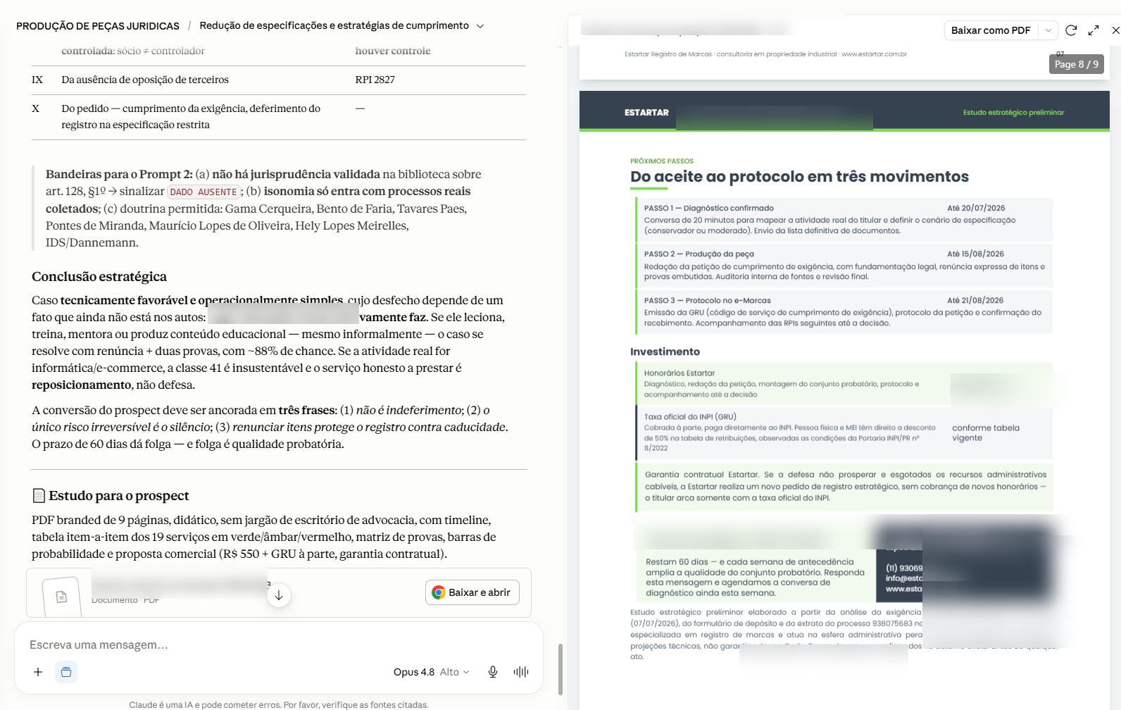 Briefing & análise de casos com IA — imagem 9